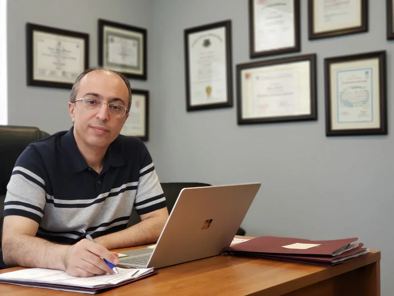 Alireza Aminlari, Physiotrust physiotherapist and clinic manager